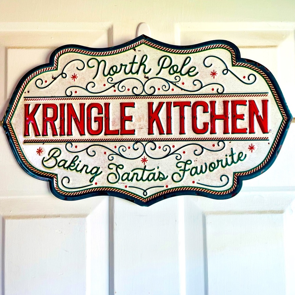 *Kringle Kitchen Metal Sign